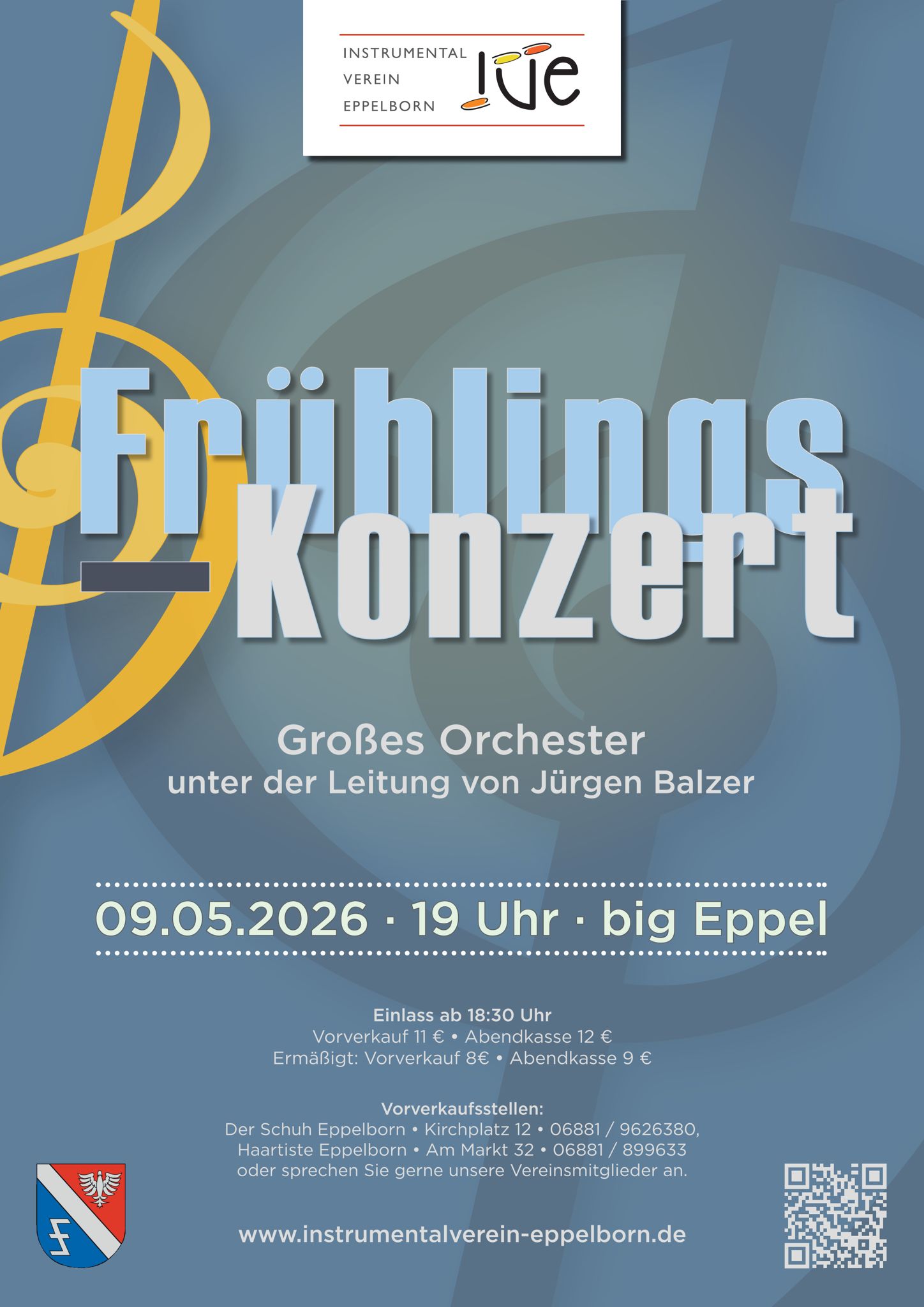 Plakat Frühlingskonzert 2026